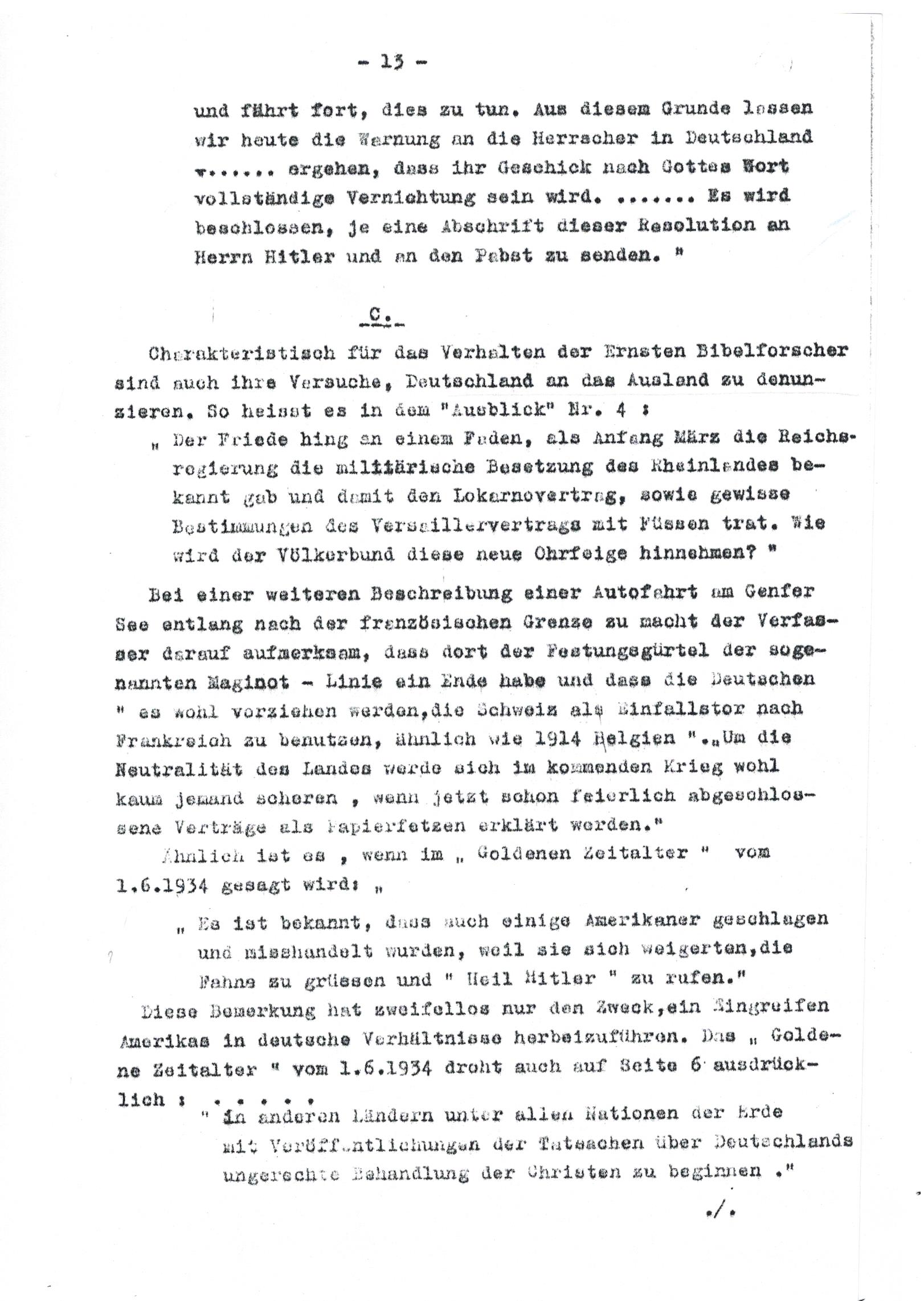Vorsitzender SG S.13