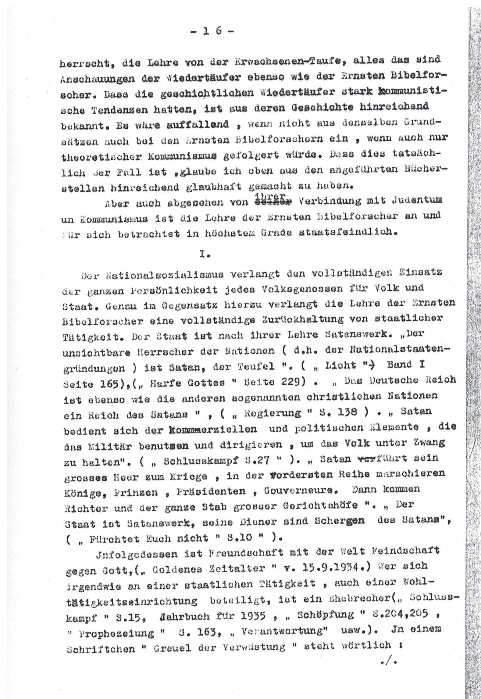 Vorsitzender SG S.16