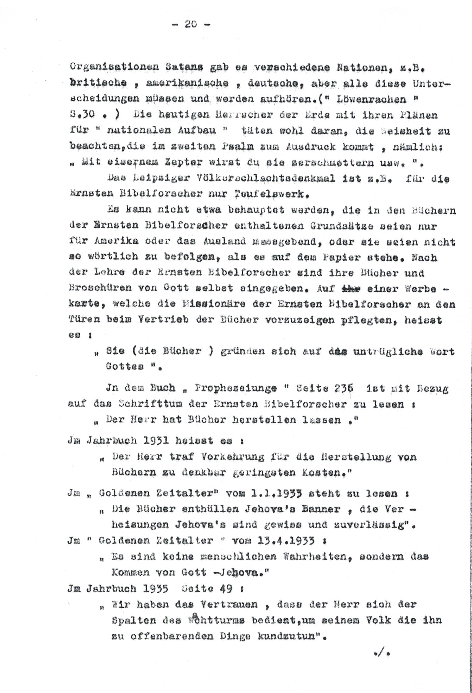 Vorsitzender SG S.20