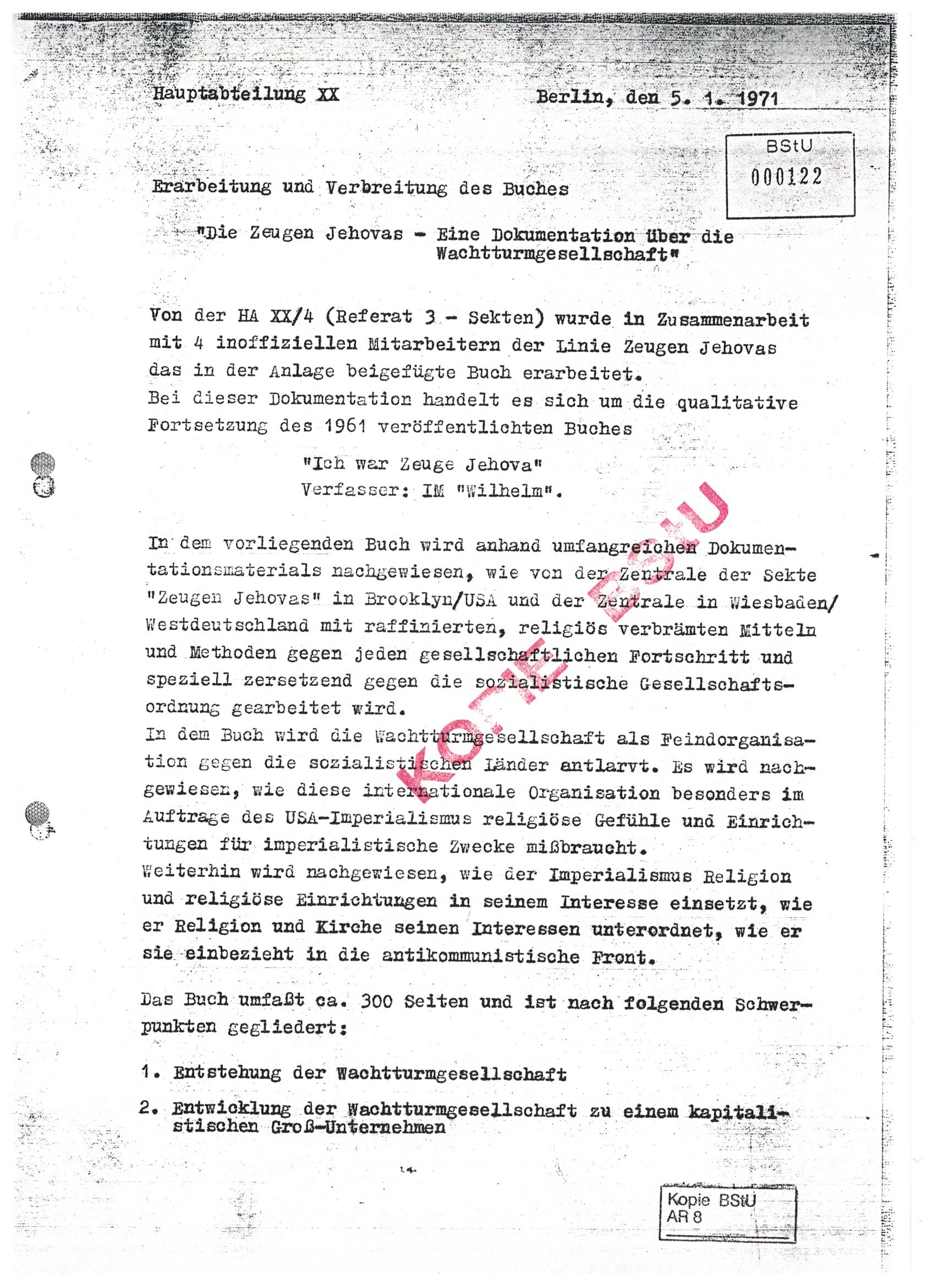 Erarbeitung 5.1.1971 S. 1