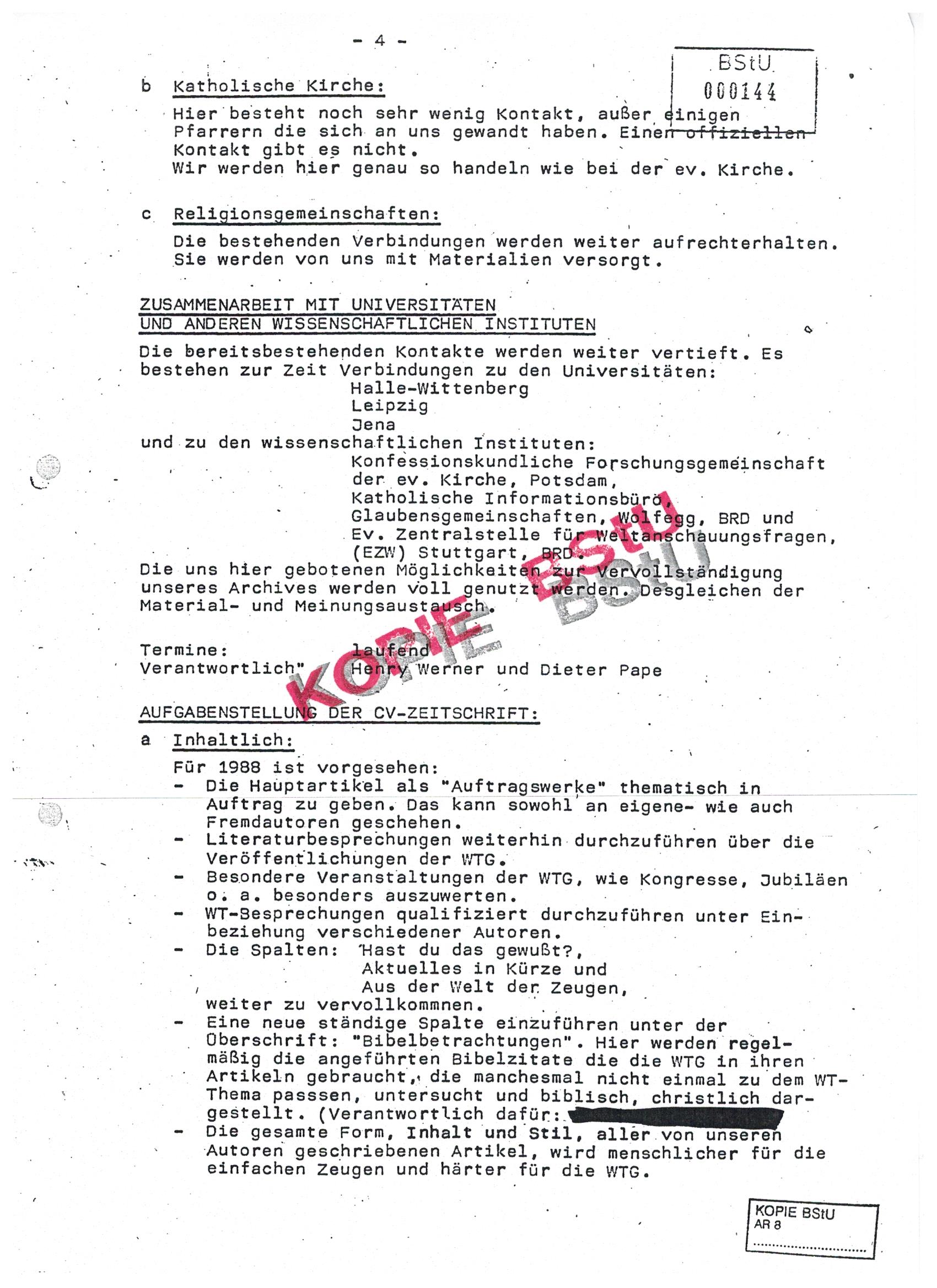 Arbeitsplan CV 1988 S. 6