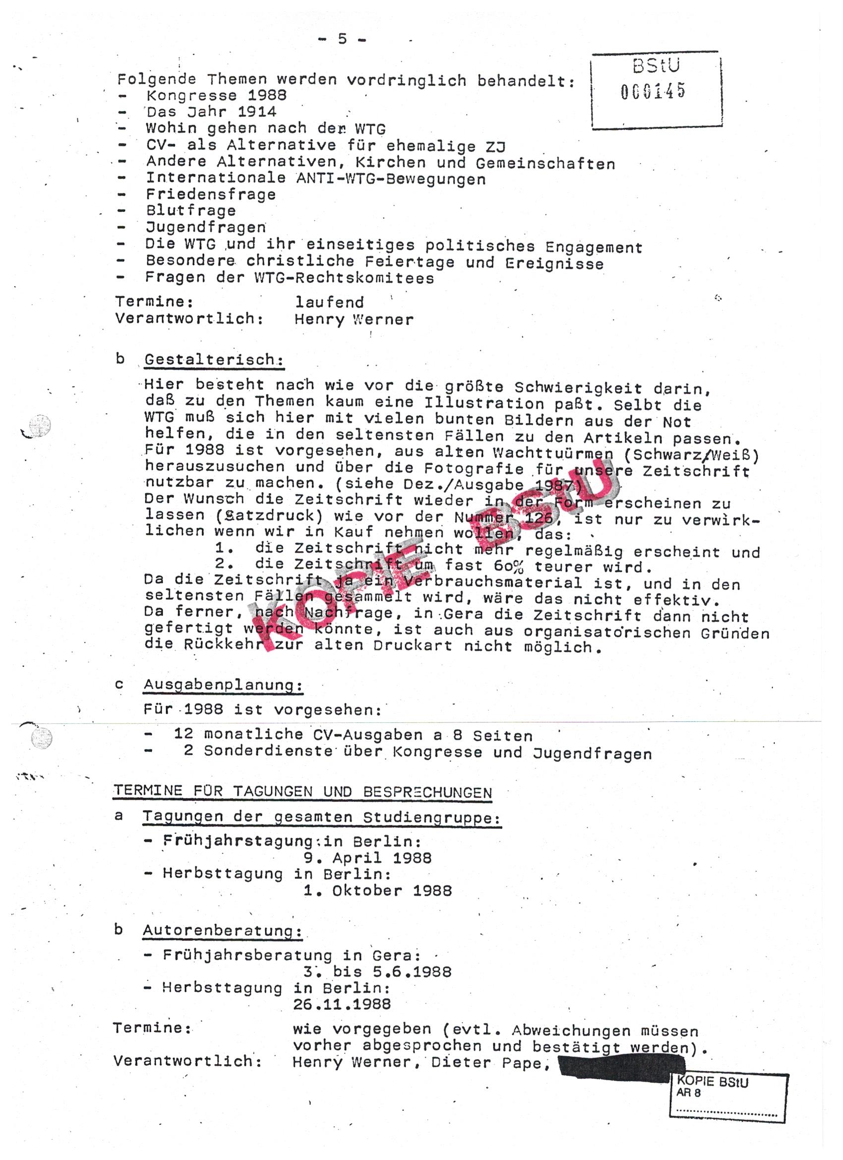 Arbeitsplan CV 1988 S. 7